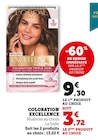 Coloration Excellence - L'Oréal dans le catalogue Super U