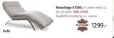 Relaxliege 47000 im aktuellen Zurbrüggen Prospekt