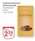 Tafelschokolade im Angebot bei GLOBUS in Zwickau Tafelschokolade Angebote von Confiserie Heilemann bei GLOBUS Zwickau für 2,29 €