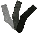 Chaussettes thermiques homme en promo chez Carrefour Chaussettes thermiques homme dans le catalogue Carrefour