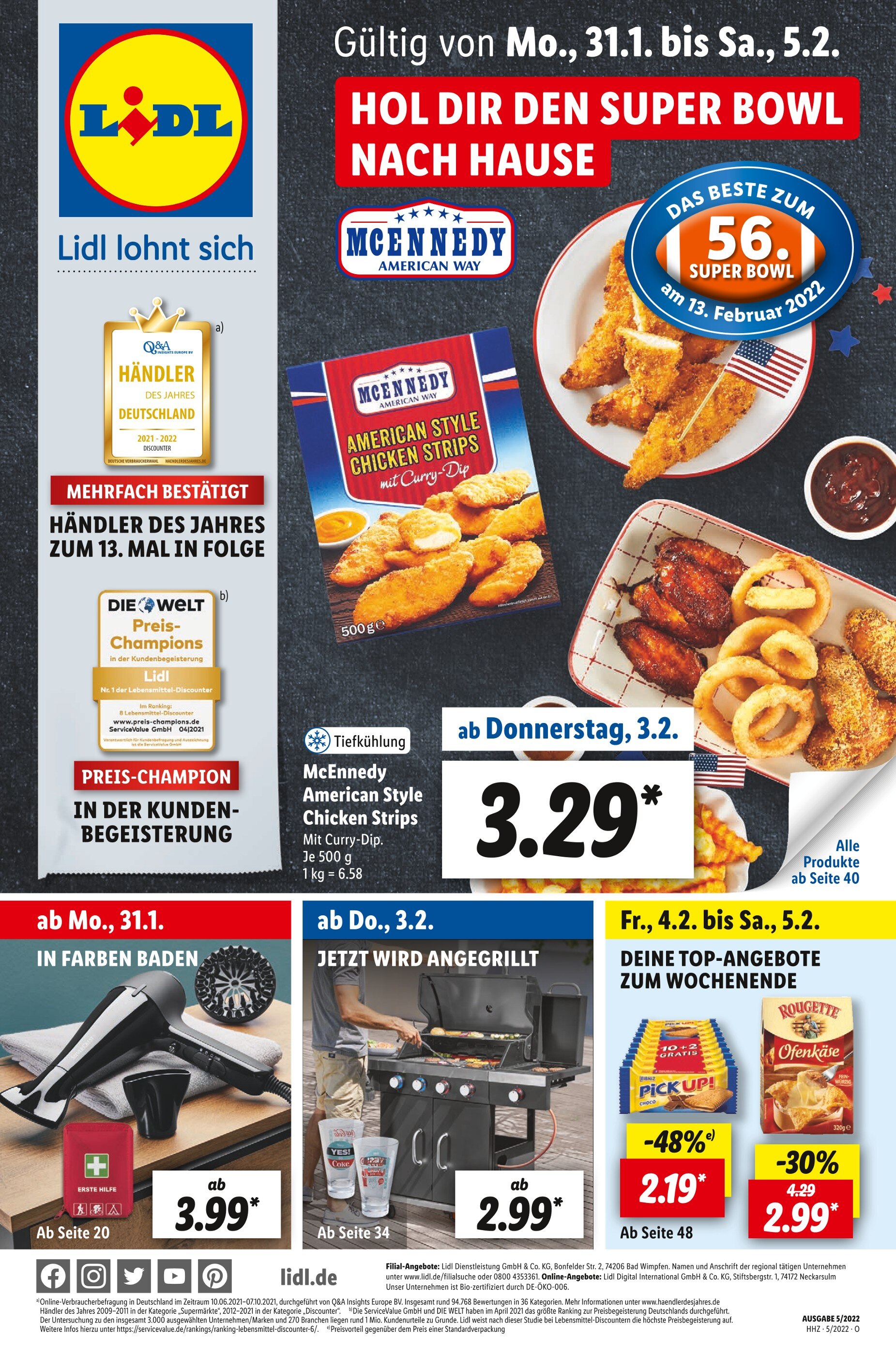 Lidl Prospekt für Neudorf mit 63 Seiten Lidl Prospekt für Neudorf: "Top Angebote", 63 Seiten, 31.01.2022 - 05.02.2022