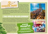 2 Tage Familien-Urlaub Gewinnspiel bei E center im Hof Prospekt für 
