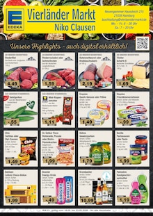 EDEKA Prospekt der Woche "Top Angebote" Seite 1, 18.05.2026 bis 23.05.2026 für Hamburg Aktueller EDEKA Prospekt "Top Angebote" Seite 1 von 8 Seiten für Hamburg