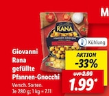gefüllte Pfannen-Gnocchi Angebote von Giovanni Rana bei Lidl Velbert für 1,99 €