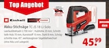 bauSpezi - Akku-Stichsäge TC-JS 18 Li-Solo Angebot im Prospekt Akku-Stichsäge TC-JS 18 Li-Solo bei bauSpezi im Prospekt "" für 45,99 €