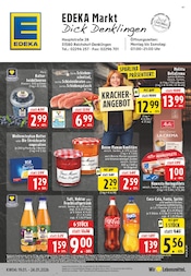 Aktueller EDEKA Prospekt mit Cola, "Aktuelle Angebote", Seite 1