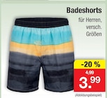 Badeshorts Angebote bei Zimmermann Nordhorn für 3,99 €