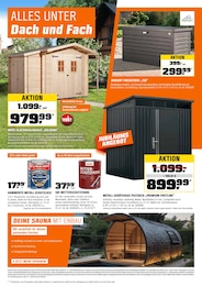 Gartenbox im OBI Prospekt Gartenbox im OBI Prospekt "BIBERSTARK SPAREN" auf Seite 14