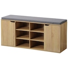Kesper Schuhschrank mit Sitzkissen Angebote bei POCO Berlin für 52,49 €