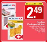 Fischspezialitäten im Angebot bei WEZ in Bad Oeynhausen Fischspezialitäten Angebote von Nordsee bei WEZ Bad Oeynhausen für 2,49 €