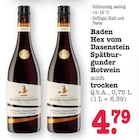 Spätburgunder Rotwein Angebote von Hex vom Dasenstein bei E center Karlsruhe für 4,79 €