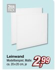 Leinwand für 2,99 € bei KiK im Angebot Leinwand im aktuellen KiK Prospekt