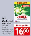 Waschmittel Pulver im Angebot bei famila Nordost in Pinneberg Waschmittel Pulver Angebote von Ariel bei famila Nordost Pinneberg für 16,66 €