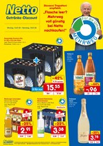 Netto Getränke-Markt Prospekt für Geseke mit 4 Seiten Netto Getränke-Markt Prospekt für Geseke: "Flasche leer? Mehrweg voll günstig bei Netto nachkaufen!", 4 Seiten, 13.07.2020 - 18.07.2020