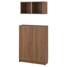 IKEA Burgwedel - Aufbewahrung mit Türen braun Nussbaumnachbildung Angebot im Prospekt Aufbewahrung mit Türen braun Nussbaumnachbildung bei IKEA im Burgwedel Prospekt für 140,99 €