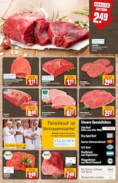 Steak Angebot im aktuellen REWE Prospekt auf Seite 8