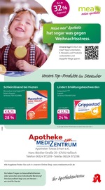 Aktueller mea - meine apotheke Apotheken Prospekt in Oberhausen-Rheinhausen und Umgebung, "Unsere Dezember-Angebote" mit 4 Seiten, 01.12.2025 - 31.12.2025