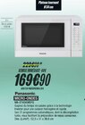 Micro-ondes - PANASONIC en promo chez Blanc Brun Vierzon à 169,90 €