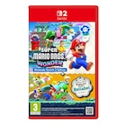 Jeu Super Mario Bros Wonder + Rendez-vous au parc Bellabel pour Nintendo Switch - NINTENDO en promo chez Carrefour Valence à 59,99 €