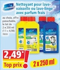 Nettoyant pour lave-vaisselle ou lave-linge avec parfum frais - SAUBERMAX en promo chez Norma Bischheim à 2,49 €
