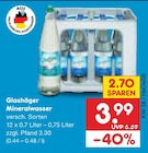 Mineralwasser Angebot in Ahrenshagen-Daskow Mineralwasser im aktuellen Prospekt bei Netto Marken-Discount in Ahrenshagen-Daskow