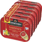 Sardines à l’huile d’olive vierge extra - CONNETABLE dans le catalogue Carrefour