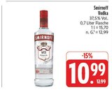 Aktuelles Vodka Angebot bei EDEKA in Chemnitz ab 10,99 €