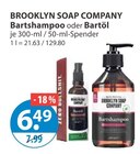 Bartshampoo im V-Markt Prospekt Bartshampoo von BROOKLYN SOAP COMPANY im aktuellen V-Markt Prospekt für 6,49 €