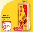 Jeden Tag Buttertoast im Angebot bei GLOBUS in Siegen Jeden Tag Buttertoast Angebote bei GLOBUS Siegen für 0,79 €