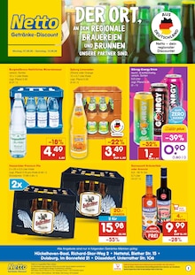 Aktueller Netto Marken-Discount Prospekt (Ratingen, 2 Seiten zum blättern Netto Marken-Discount Prospekt DER ORT, AN DEM DU IMMER AUSGEZEICHNETE PREISE FINDEST. mit 2 Seiten