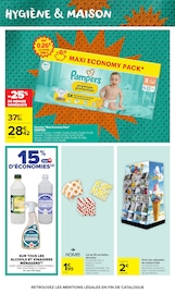 Promos Couches dans le catalogue "LE MOIS DES SUPPORTERS" de Carrefour Market Couches en promo dans le catalogue Carrefour Market à la page 13