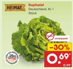 Kopfsalat im Angebot bei Netto Marken-Discount in Solingen Kopfsalat Angebote bei Netto Marken-Discount Solingen für 0,69 €