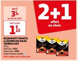 Promo RIZ BASMATI TOMATES & LÉGUMES DU SOLEIL à 3,38 € dans le catalogue Auchan Supermarché à Étouy