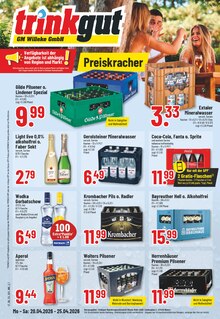 Krombacher im Trinkgut Prospekt "Aktuelle Angebote" mit 10 Seiten (Braunschweig)
