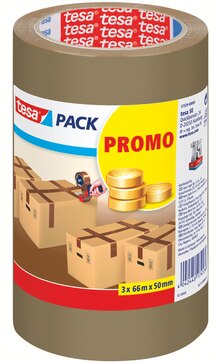 Lot de 3 rouleaux adhésifs d’emballage non bruyant - Bureau Vallée à La Garenne-Colombes Lot de 3 rouleaux adhésifs d’emballage non bruyant en promo chez Bureau Vallée La Garenne-Colombes à 4,69 €