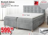 Boxbett Adora Angebote bei Die Möbelfundgrube Trier für 599,99 €