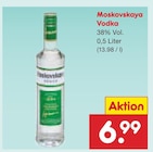 Vodka im Angebot bei Netto Marken-Discount in Frankfurt Vodka Angebote von Moskovskaya bei Netto Marken-Discount Frankfurt für 6,99 €