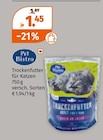 Trockenfutter Angebote von Pet Bistro bei Müller Erlangen für 1,45 €