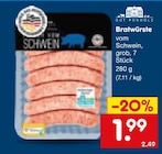 Bratwürste Angebote von GUT PONHOLZ bei Netto Marken-Discount Kempten für 1,99 €