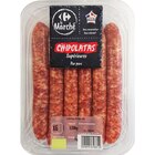 Chipolatas supérieures pur porc CARREFOUR Le Marché dans le catalogue Carrefour Market