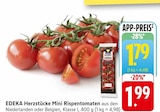 EDEKA - Herzstücke Mini Rispentomaten Angebot im Prospekt Herzstücke Mini Rispentomaten bei EDEKA im Prospekt "" für 1,79 €