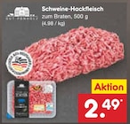 Schweine-Hackfleisch Angebote von Gut Ponholz bei Netto Marken-Discount Dreieich für 2,49 €