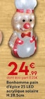 Bonhomme pain d’épice 25 LED en promo chez Maxi Bazar Bonhomme pain d’épice 25 LED dans le catalogue Maxi Bazar