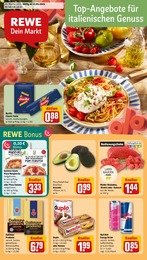 REWE Prospekt für Freiburg mit 26 Seiten REWE Prospekt "Dein Markt" für Freiburg, 26 Seiten, 12.05.2025 - 17.05.2025