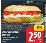 Seelachsschnitzel-Brötchen im Angebot bei WEZ in Löhne Seelachsschnitzel-Brötchen Angebote bei WEZ Löhne für 2,50 €