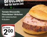 Aktuelle Mozzarella Angebote bei GLOBUS in Duisburg Aktuelles Tomate-Mozzarella-Fleischkäse-Brötchen Angebot bei GLOBUS in Duisburg ab 2,00 €