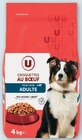 Croquettes au boeuf pour chien adulte - U - Super U à Montpellier Croquettes au boeuf pour chien adulte - U en promo chez Super U Montpellier à 3,99 €
