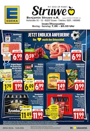 EDEKA Prospekt für Essen mit 24 Seiten EDEKA Prospekt für Essen: "Aktuelle Angebote", 24 Seiten, 08.06.2026 - 13.06.2026