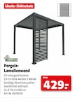 Aktuelles Pergola-Lamellenwand Angebot bei Hagebaumarkt in Duisburg ab 429,00 €