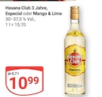 Aktuelle Havana Club Angebote bei GLOBUS in Leipzig Aktuelles 3 Jahre Especial Angebot bei GLOBUS in Leipzig ab 10,99 €